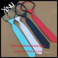 Cravates faites à la main de cravate de YKK de coton